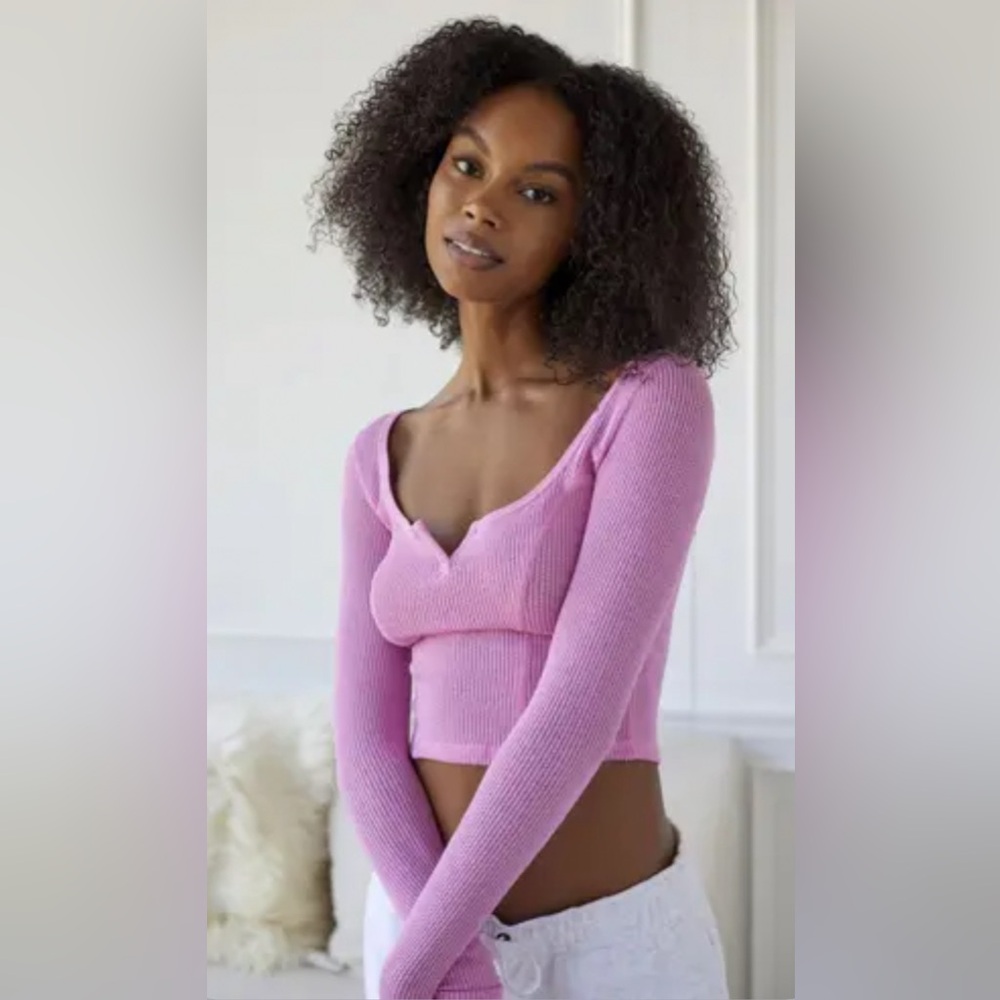 purple 💜 urban outfitters, long sleeve top!